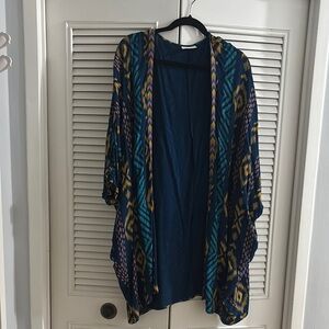 Ariat Bohemian Blue Kimono Cardigan